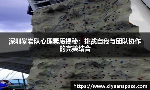 深圳攀岩队心理素质揭秘：挑战自我与团队协作的完美结合