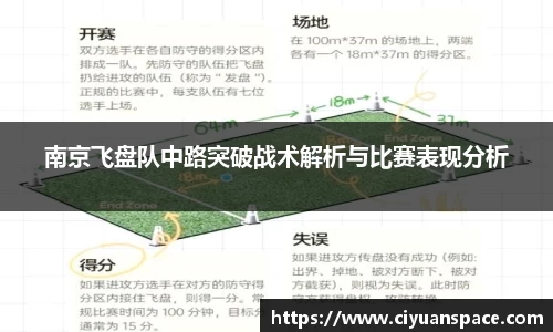 南京飞盘队中路突破战术解析与比赛表现分析