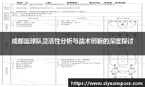 成都篮球队灵活性分析与战术创新的深度探讨